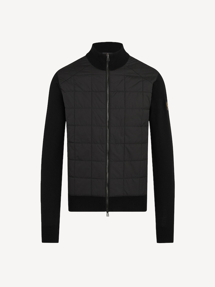 Belstaff Black Kelbrook Zip Cardigan - Image 6 of 6