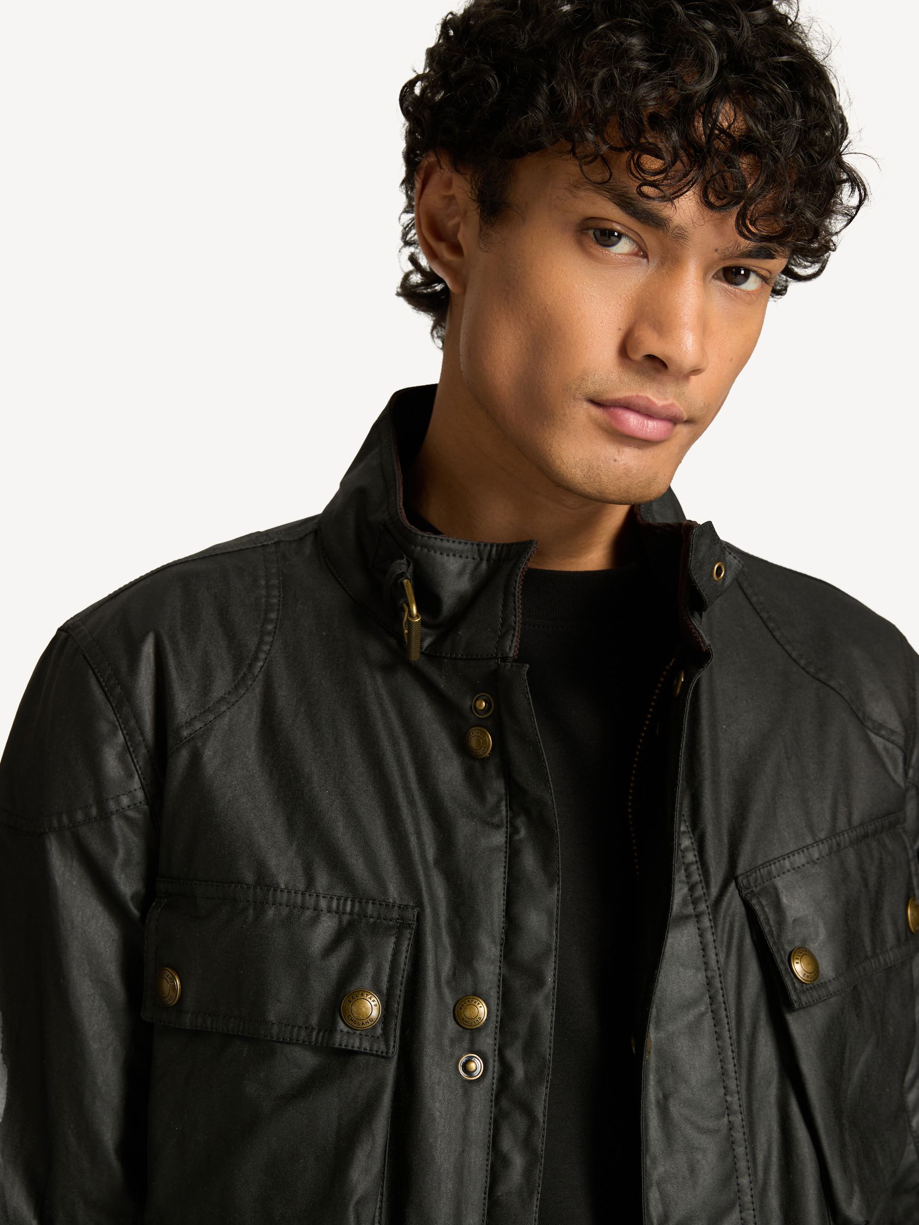 Buy Belstaff Black Fieldmaster Cotton Jacket from Next Canada