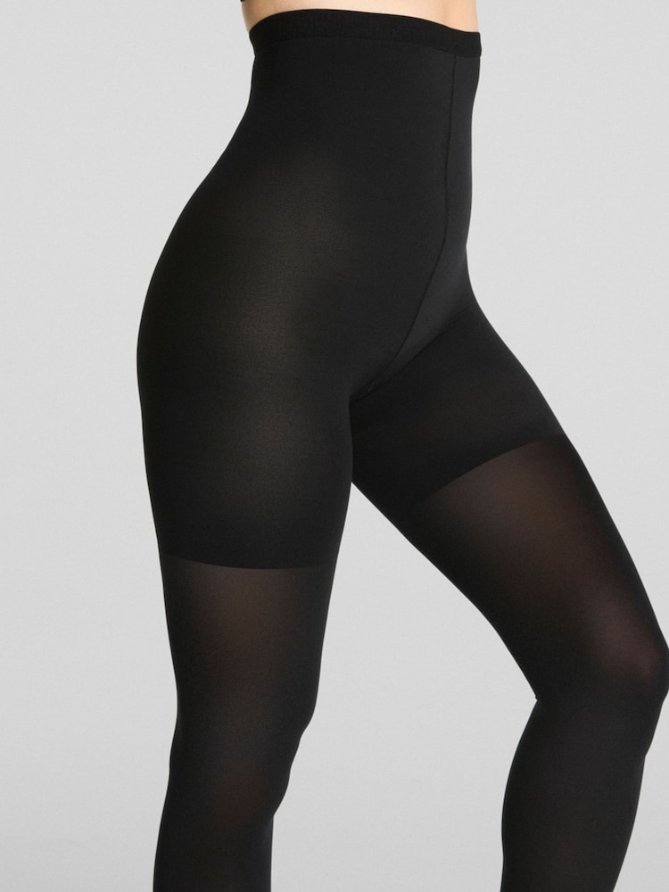 SPANX Black High-Waisted Tight End Tights - Image 2 of 6