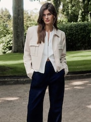 Forever New Cream Scarlett Utility Jacket - Image 1 of 4