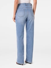 Forever New Blue Skyla Straight Leg Jeans - Image 2 of 5
