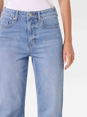 Forever New Blue Skyla Straight Leg Jeans - Image 3 of 5