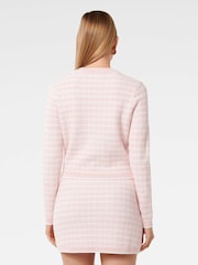 Forever New Pink Louise Boucle Knitted Cardigan - Image 2 of 5