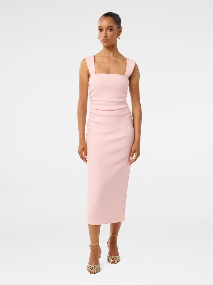 Forever New Reina Petite Ruched Bodycon Midi Dress - Bild 1 von 4 Forever New Reina Petite Ruched Bodycon Midi Dress - Bild 1 von 4