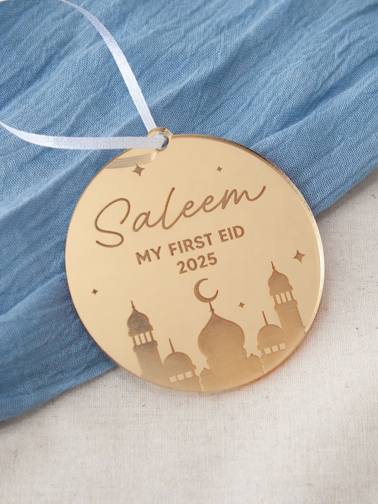 Mosque Silhouette First Eid Hanging Decoration by No Ordinary Gift - Image 4 of 4