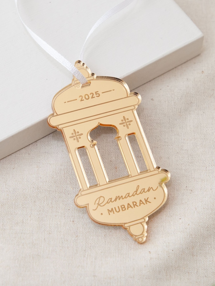 Ramadan & Eid Celebration Lantern Shaped Hanging Decoration by No Ordinary Gift - Image 1 of 2