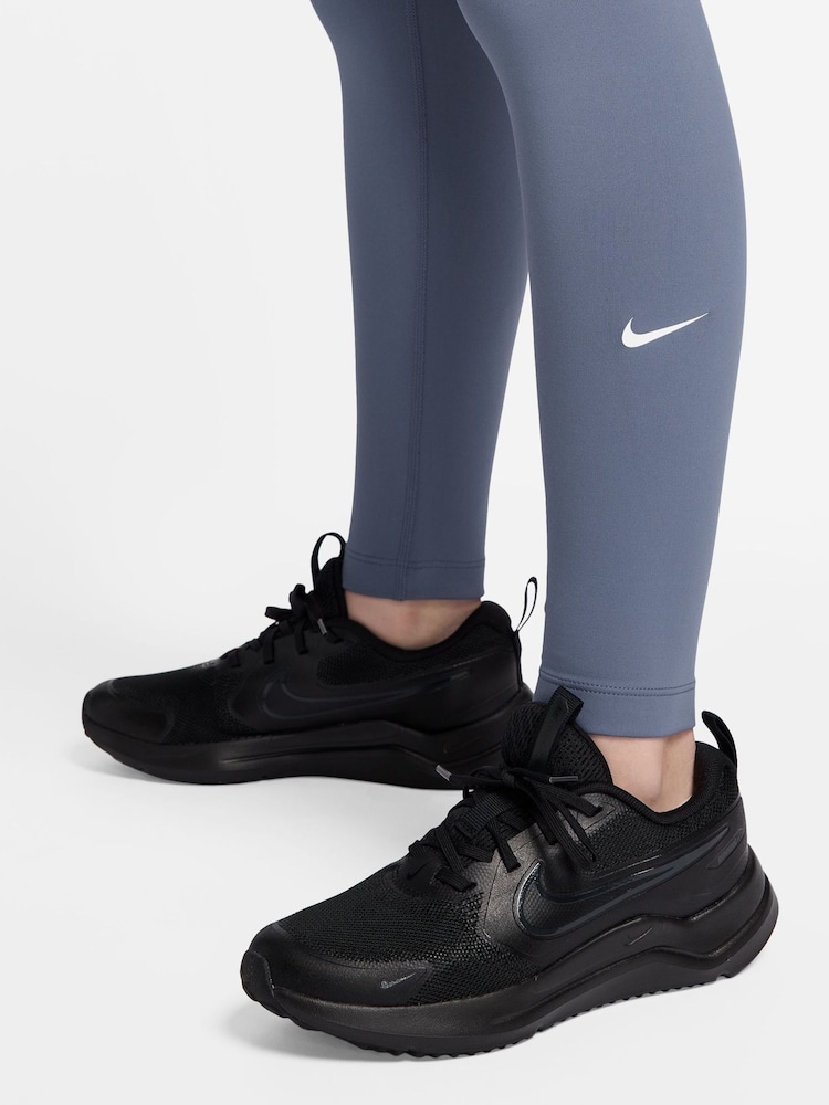 Nike World Indigo Blue Dri-FIT One Leggings - Image 3 of 3