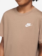 Nike Brown Club T-Shirt - Image 3 of 3