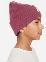 Nike Beet Pink Kids Peak Winter Beanie - Image 3 of 4