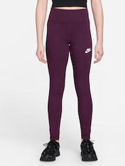 Nike Bordeaux Burgundy High Waisted Leggings - Image 1 of 3
