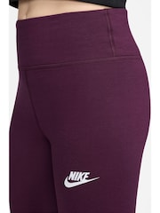 Nike Bordeaux Burgundy High Waisted Leggings - Image 2 of 3