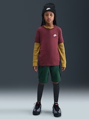 Nike Dark Team Red Club T-Shirt - Image 1 of 5