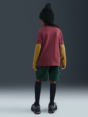 Nike Dark Team Red Club T-Shirt - Image 2 of 5
