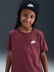 Nike Dark Team Red Club T-Shirt - Image 3 of 5