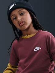 Nike Dark Team Red Club T-Shirt - Image 4 of 5