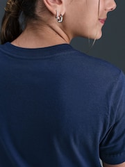 Blau - Nike HBR Logo T-Shirt - Bild 5 von 5
