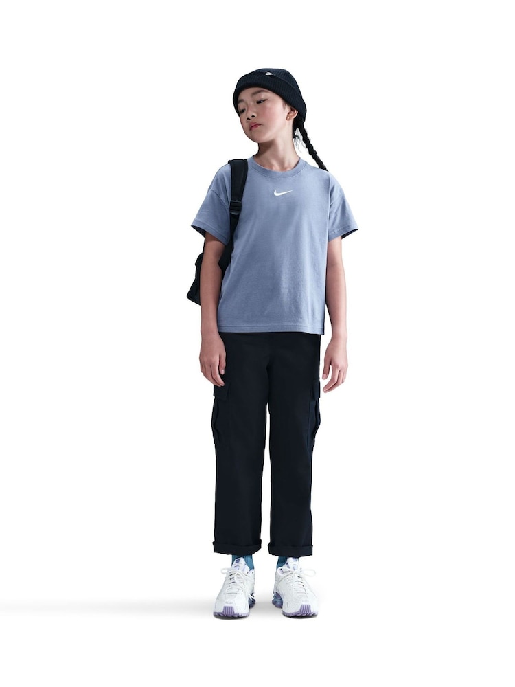Nike World Indigo Blue Sportswear T-Shirt - Image 1 of 5