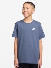 Nike World Indigo Blue Club T-Shirt - Image 1 of 3