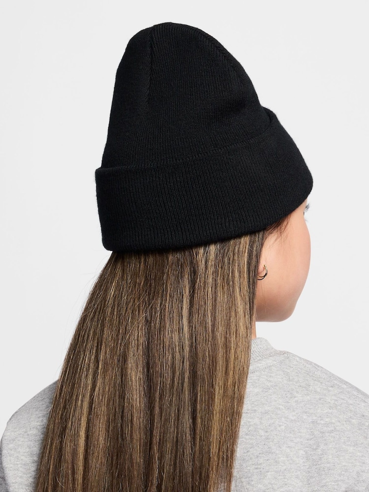 Nike Black orange Kids Peak Winter Beanie - Image 2 of 4