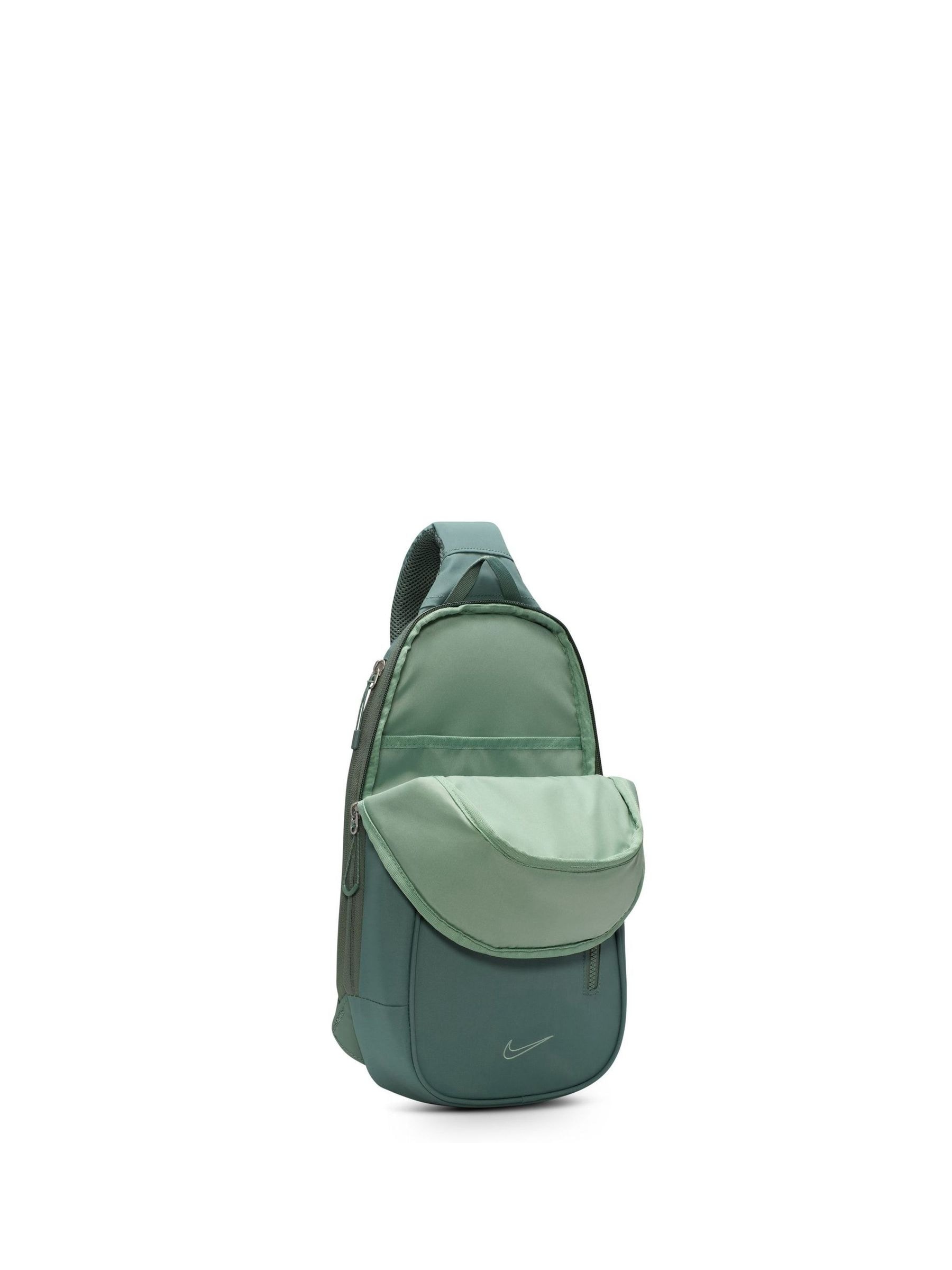 nike sling bag green