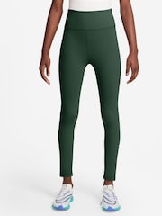 Nike Fir Green Dri-FIT One Leggings - Image 1 of 3