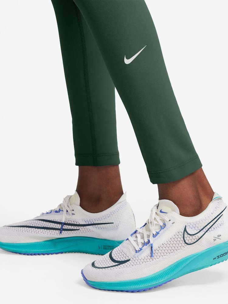 Nike Fir Green Dri-FIT One Leggings - Image 3 of 3