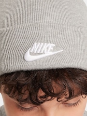 Nike Gray Kids Peak Winter Beanie - Image 4 of 4