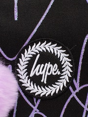 Hype. Glitter Scribble Heart Black Lunch Box - Image 4 of 6