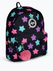 Hype. Unisex Star Glow Black Backpack - Image 3 of 6