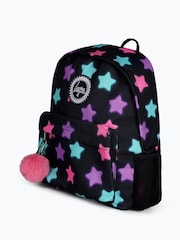 Hype. Unisex Star Glow Black Backpack - Image 4 of 6
