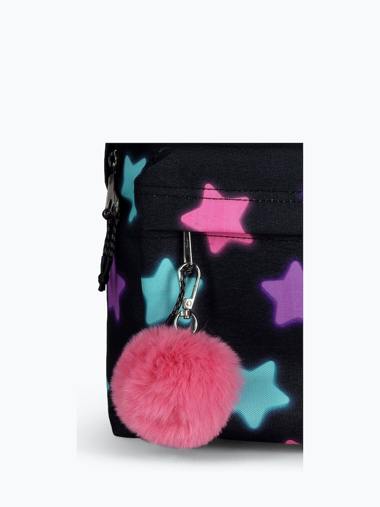Hype. Unisex Star Glow Black Backpack - Image 5 of 6