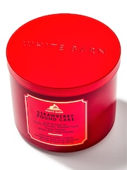 Bath & Body Works Strawberry Pound Cake 3 Wick Candle 14.5 oz / 411 g - Image 2 of 2