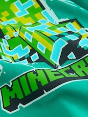 Green Minecraft Long Sleeve T-Shirt (3-16yrs) - Image 3 of 4