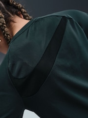 Nike Green Academy Dri-FIT Short-Sleeve Football Top - Image 3 of 16