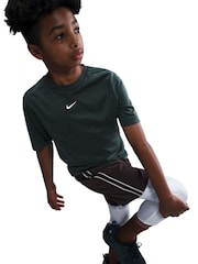 Tamsiai jūros dumblių žalia - Nike Dri-FIT trumpų rankovių marškinėliai - 4 paveikslėlis iš 5