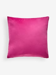 Bright 43 x 43cm Cut Velvet Stripe Cushion - Image 4 of 5