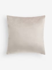 Silver 59 x 59cm Cut Velvet Spot Cushion - Image 4 of 5