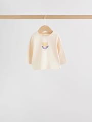 Purple Long Sleeve Top And Leggings Set 6 Piece (0mths-3yrs) - Image 4 of 19
