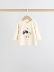 Ecru Long Sleeve Top And Leggings Set 6 Piece (0mths-3yrs) - Image 3 of 16