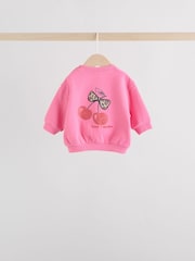 Pink Baby Sweatshirts and Leggings 6 Piece Set (0mths-2yrs) - Image 6 of 20