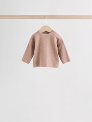 Estampado rosa/crema/marrón - Conjunto de 6 piezas con tops de manga larga y leggings (0 meses - 3 años) - Imagen 9 de 21