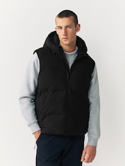 Negro - ThermoGen Shower Resistant Puffer Gilet - Imagen 1 de 10