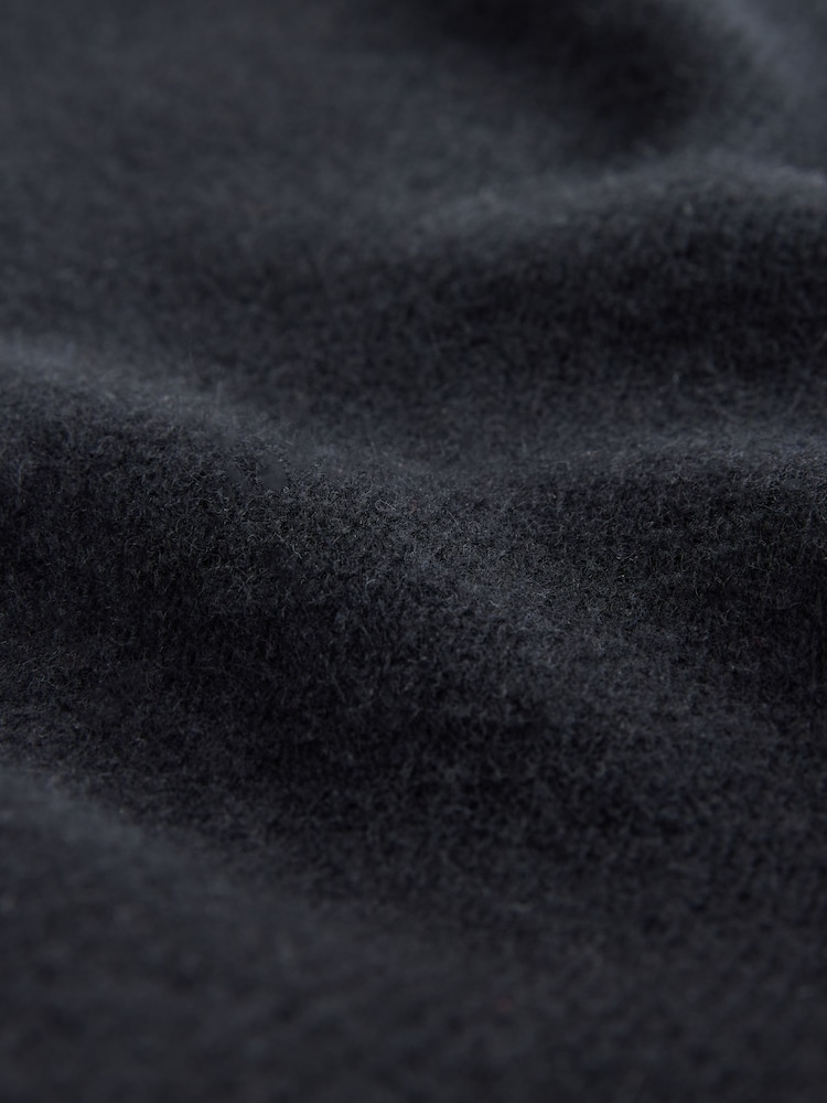 Black Knitted Tabbard Tank with Containing Cashmere - Image 2 of 3