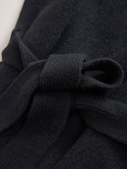 Black Knitted Tabbard Tank with Containing Cashmere - Image 3 of 3