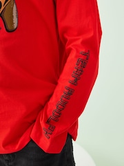 Red Controller Christmas Long Sleeve T-Shirt (3-16yrs) - Image 4 of 8