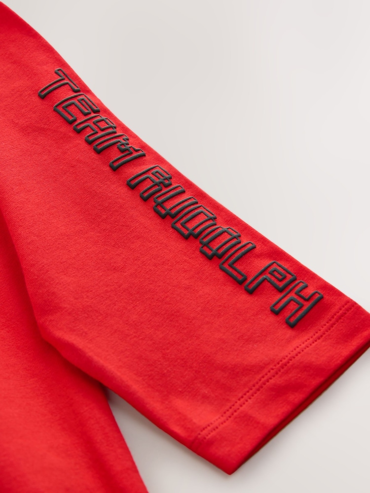 Red Controller Christmas Long Sleeve T-Shirt (3-16yrs) - Image 8 of 8