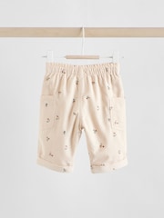 Sage Green/Ditsy Baby Cord Trousers 2 Pack (0mths-2yrs) - Image 5 of 10