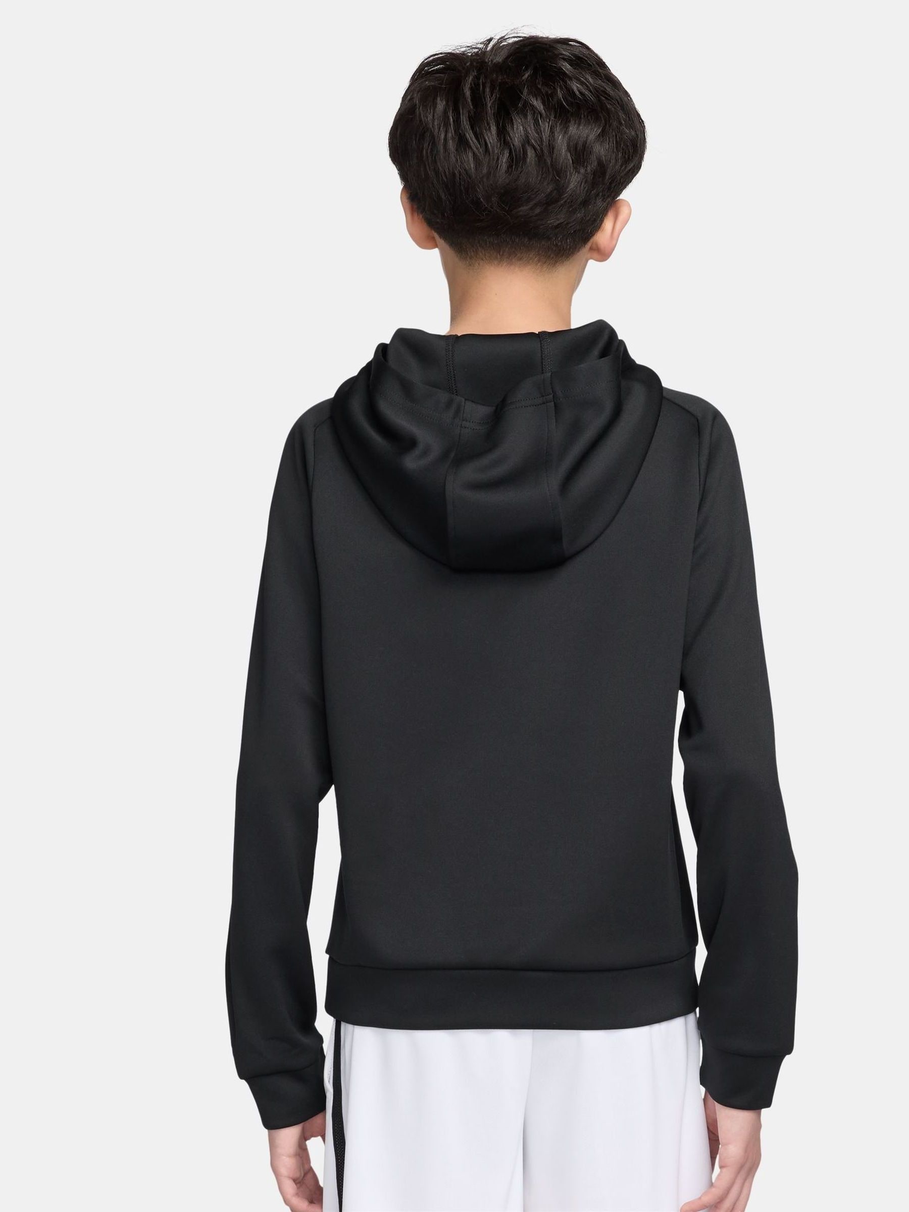 nike overhead black hoodie