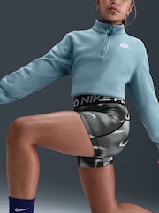 Nike Black Pro Dri-FIT Veneer Printed 5-Inch Shorts - Image 5 of 5