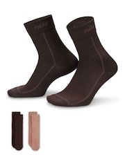 Nike Everyday Lightweight Crew Sock 2 Pack - Imagen 1 de 4